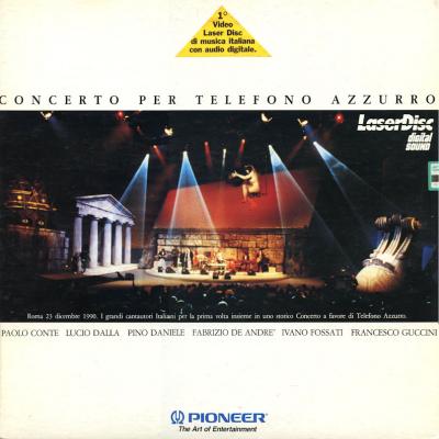 Concerto per Telefono Azzurro - fronte