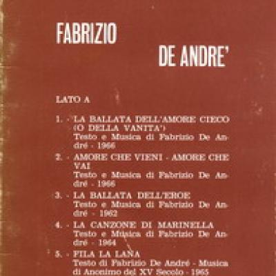 Karim KLP 13 Tutto Fabrizio De André - interno