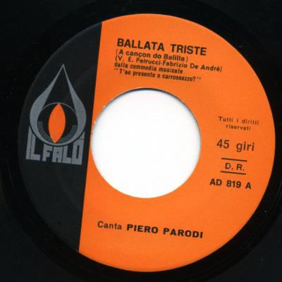 Ballata triste - label1